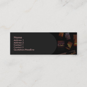 Visite Mini Carte de profil Panoramique Sunsets
