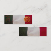 Visite Mini Carte de profil Pizza (Devant / Derrière)