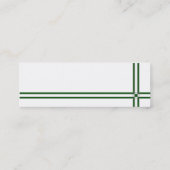 Visite Mini Carte de profil Rose mariage (Dos)