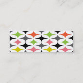 Visite Mini Carte de profil Royale (Dos)