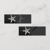 Visite Mini Carte de profil Shuriken (Devant / Derrière)