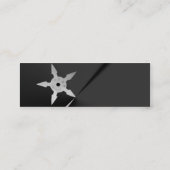 Visite Mini Carte de profil Shuriken (Dos)