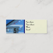 VISITE MINI CARTE DE PROFIL SKINNY DE SWIMMER (Dos)