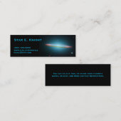 Visite Mini Carte de profil Sombrero Galaxy (Devant / Derrière)
