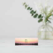 Visite Mini Carte de profil Sunset Pink (Debout devant)