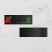 Visite Mini Carte de profil Trapezoid (Devant / Derrière)