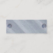 Visite Mini Carte de profil Vis métalliques (Dos)