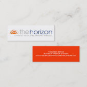 Visite Mini Carte de promo d'horizon (Devant / Derrière)