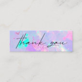 Visite Mini carte de réduction opale violet gemstone (Devant)