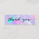 Visite Mini carte de réduction opale violet gemstone (Devant)