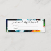 Visite Mini carte de rendez-vous (Devant)