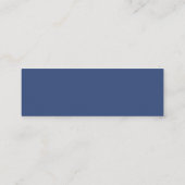 Visite Mini Carte de réponse incluse pour site web de mariage  (Dos)