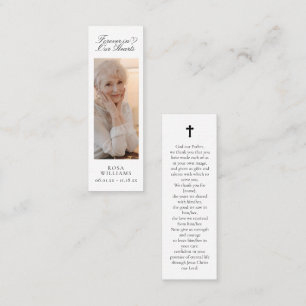 Visite Mini Carte de Signet commémorative Forever in Our Heart