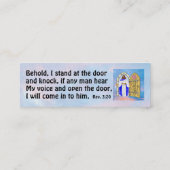 Visite Mini Carte de traçage Gospel (Dos)