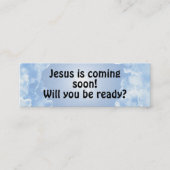 Visite Mini Carte de traçage Gospel (Devant)