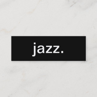 Visite Mini Carte d'industrie musicale de jazz