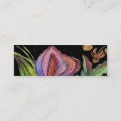 Visite Mini Carte dramatique noire de profil (Dos)