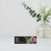 Visite Mini Carte dramatique noire de profil (Debout devant)