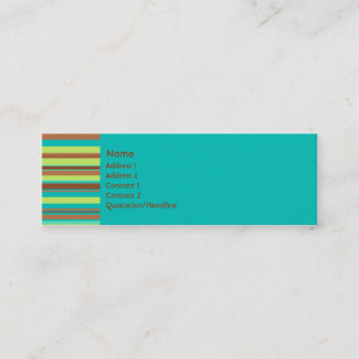 Visite Mini Carte en bon état de profil de chocolat