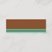 Visite Mini Carte en bon état de profil de chocolat (Dos)