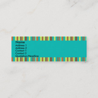 Visite Mini Carte en bon état de profil de chocolat