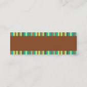 Visite Mini Carte en bon état de profil de chocolat (Dos)