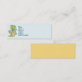 Visite Mini Carte faite sur commande de profil de chemise (Devant / Derrière)