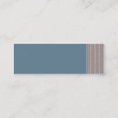 Visite Mini Carte fanée de profil de jeans (Dos)