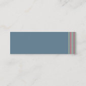 Visite Mini Carte fanée de profil de jeans (Dos)