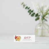 Visite Mini Carte florale rustique de site Web de rvsp de (Debout devant)