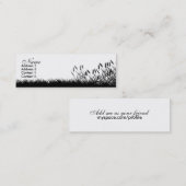 Visite Mini Carte herbeuse de profil (Devant / Derrière)