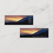 Visite Mini Carte intérieure de profil de coucher du soleil de (Devant / Derrière)