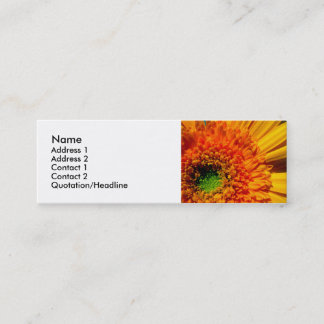 Visite Mini Carte lumineuse de profil de fleur