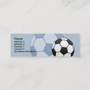 Visite Mini Carte maigre de profil de ballon de football