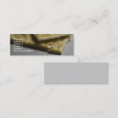 Visite Mini carte maigre de profil de biscuits (Devant / Derrière)