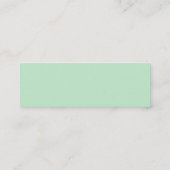 Visite Mini Carte maigre de profil de fleur de Deco (Dos)