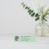 Visite Mini Carte maigre de profil de fleur de Deco (Debout devant)