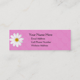 Visite Mini Carte maigre de profil de marguerite paresseuse