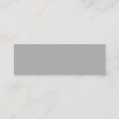 Visite Mini Carte maigre de profil de poupée de vaudou (Dos)