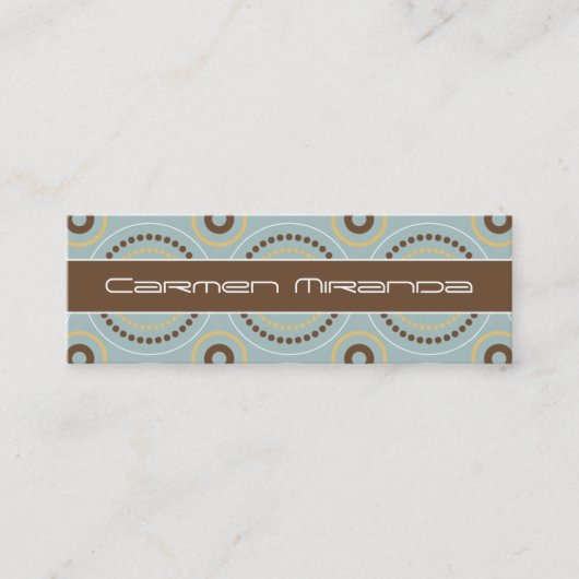 Visite Mini Carte maigre de rétros points (Devant)