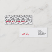 Visite Mini Carte mince de lutte contre les parasites (Devant / Derrière)