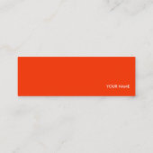 Visite Mini Carte moderne de profil de bruit (Dos)