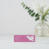 Visite Mini Carte pourpre de profil de colibri (Debout devant)