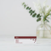 Visite Mini Carte professionnelle classique de profil (Debout devant)