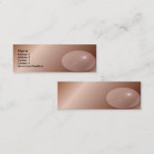 Visite Mini Carte profil de balle (Devant / Derrière)