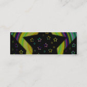 Visite Mini Carte superbe de profil d'étoile (Dos)