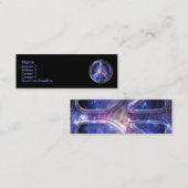 Visite Mini Carte universelle de profil de paix (Devant / Derrière)