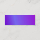 Visite Mini Carte violette de profil (Dos)