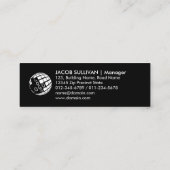 Visite Mini Chauffage Ventilation Climatisation Carte de visit (Dos)