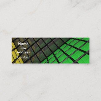 Visite Mini Conception de cube - carte de profil